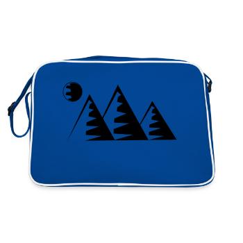 Mountain - (15) - Retro Bag - blue/white - Back