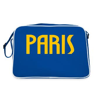 Paris - Sac Retro - bleu/blanc - Dos