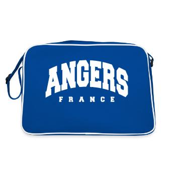 Angers - Retro Bag - blue/white - Back