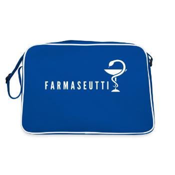 pharmacist - Retro Bag - blue/white - Back