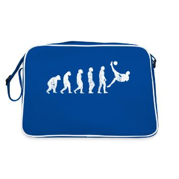 Joueur de football Entraîneur de football Joueur de football - Sac Retro - bleu/blanc - Dos