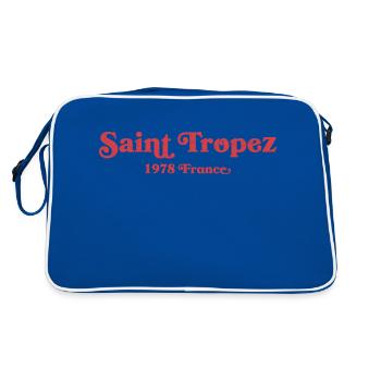 Saint Tropez - France - Côte d’Azur 1978 - Sac Retro - bleu/blanc - Dos