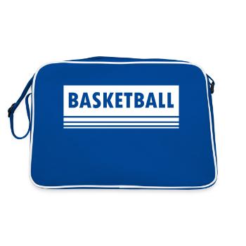 Basket-ball - Sac Retro - bleu/blanc - Dos