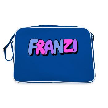 Anonymous - Retro Bag - blue/white - Back