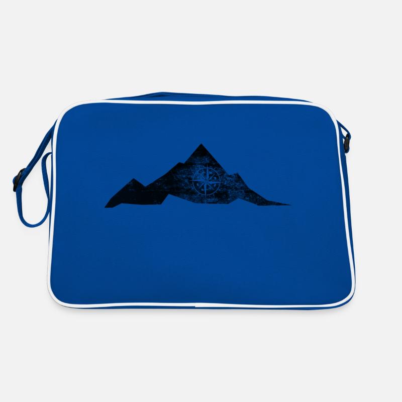 Compass - Mountain - (2) Retro Bag