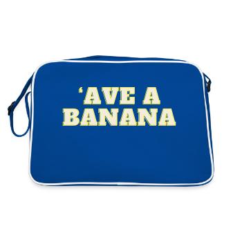 ́ava une banane - Sac Retro - bleu/blanc - Dos