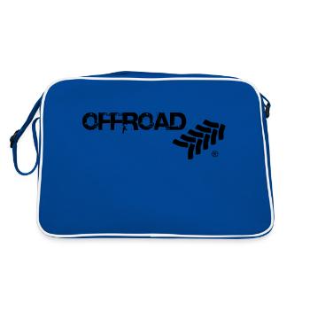 Offroad by Aggro Chief (R) - Retro Tasche - Blau/Weiß - Hinten