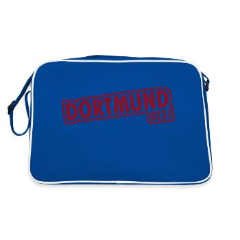 Dortmund - 0231 - Area Code - Retro Bag - blue/white - Back