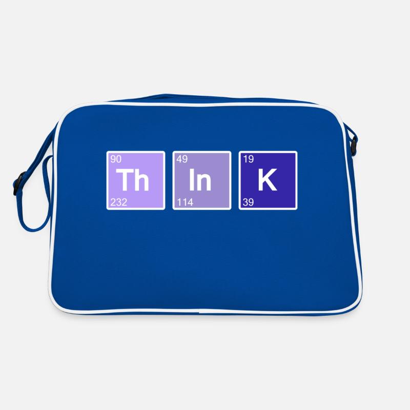 Think (blue) Retro Bag