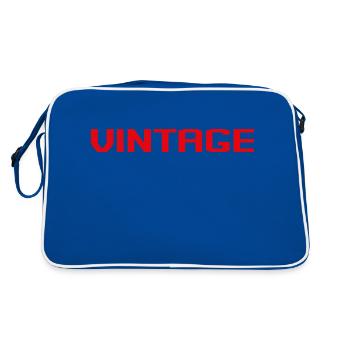SUPER COPINE COEUR - Sac Retro - bleu/blanc - Dos