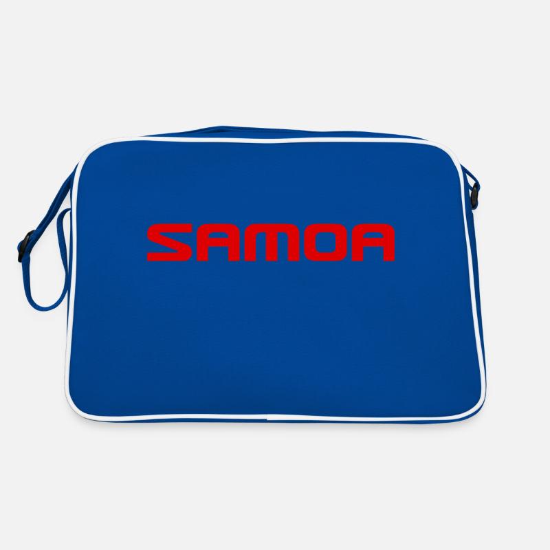 Samoa - Rugby - South Seas - Polynesia Retro Bag