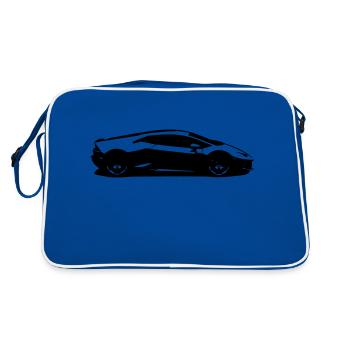 lamborgihini - Retro Bag - blue/white - Back
