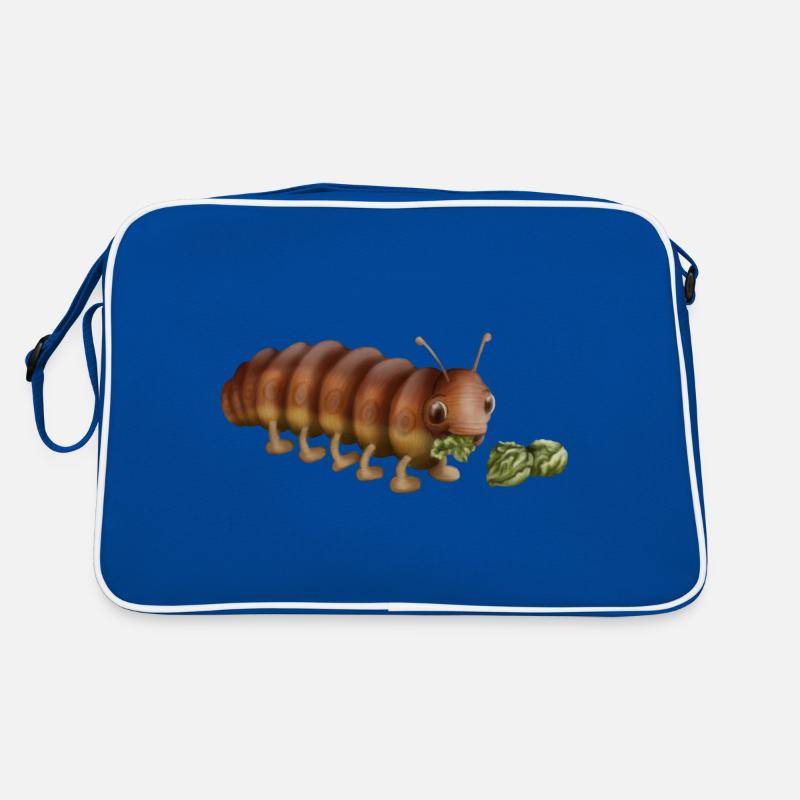 Hungrige Raupe Retro Tasche