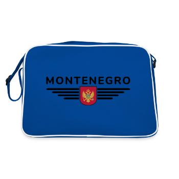 Montenegro Design – Experience the Balkans - Retro Bag - blue/white - Back