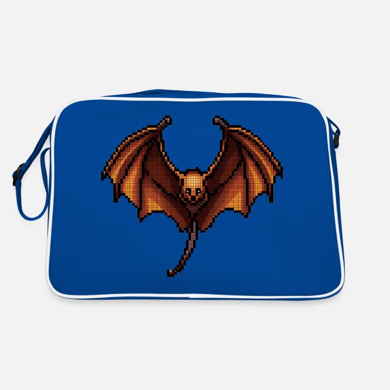 Flying fox in classic 8 bit retro graphics Retro Bag