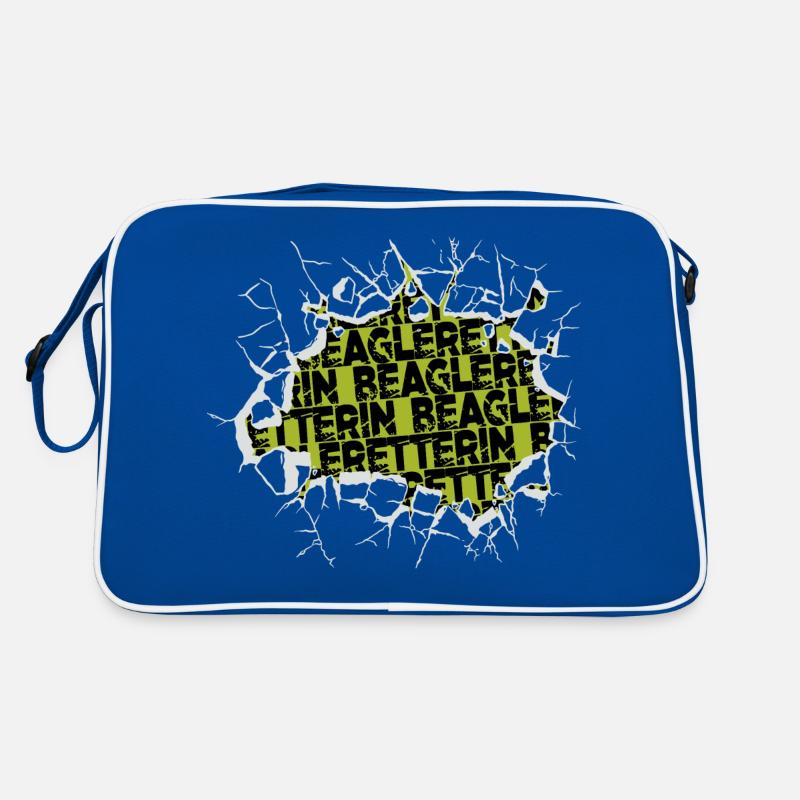 lieben pudel statement geburtstagsgeschenkidee Retro Tasche