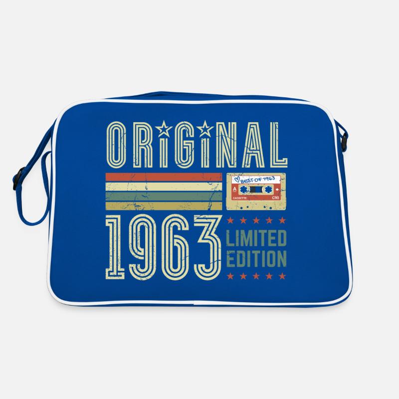 Original 1963 - Édition limitée - Sac Retro - bleu/blanc