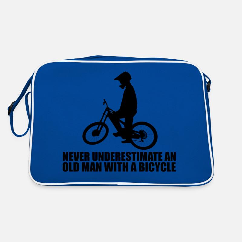 Drôle de dicton de vélo Sac Retro