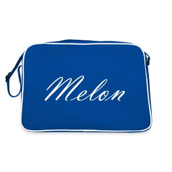 Melon Friend Fantasy - Sac Retro - bleu/blanc - Dos