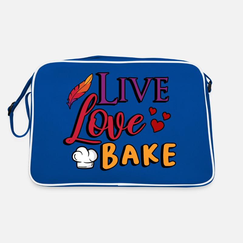 baker funny sayings bread box work saying Retro Bag