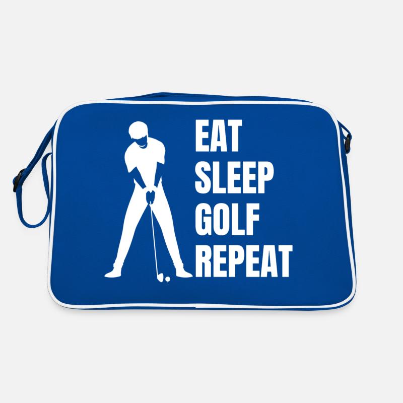 Golfers Golf Golf Golf Club Golf Course Retro Bag
