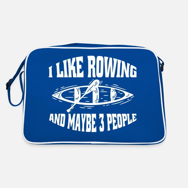 Rowing Rowing Rowing Rowing Club Rowing Team Retro Bag