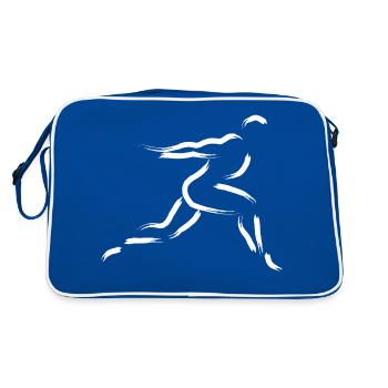 Sprinteur - Sac Retro - bleu/blanc - Dos