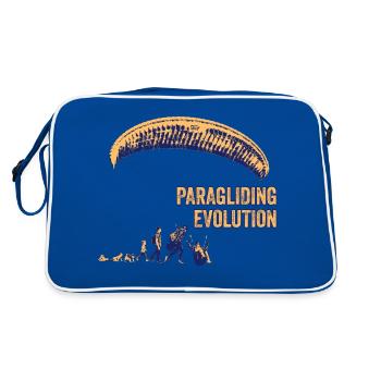 Paragliding Evolution - Retro Bag - blue/white - Back