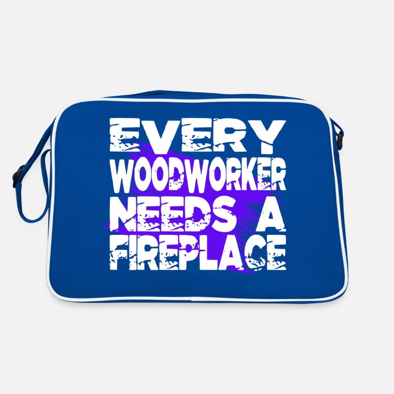 Papa dictons travail forestier charpentier déclaration Sac Retro