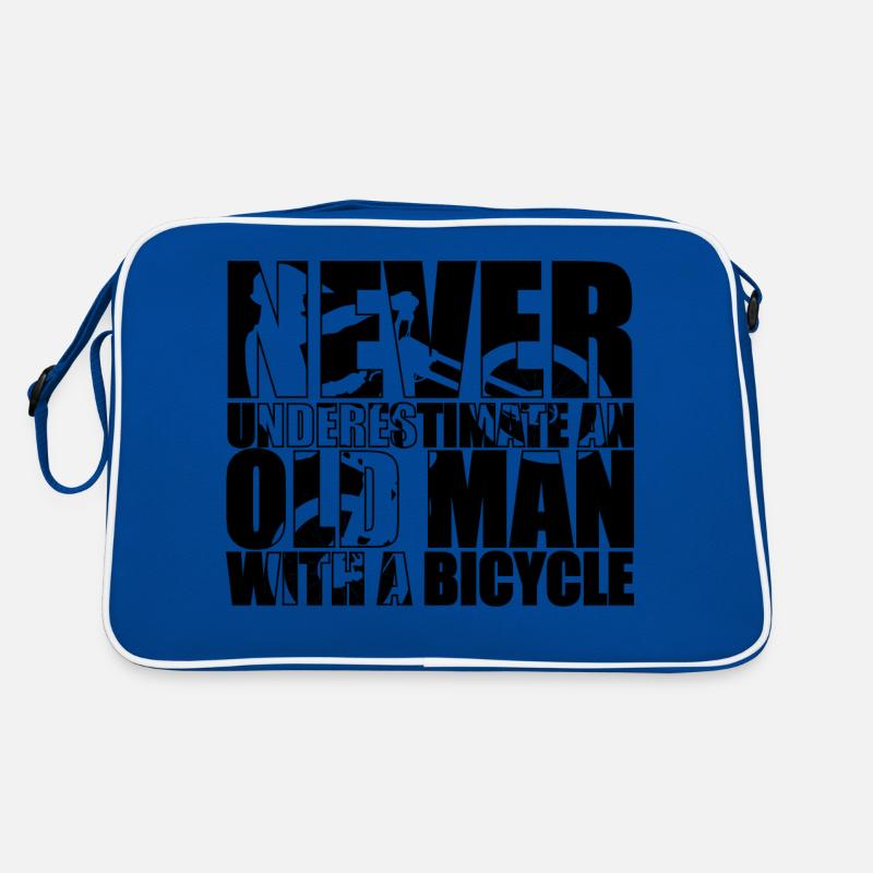 Funny Bicycle Saying Retro Bag