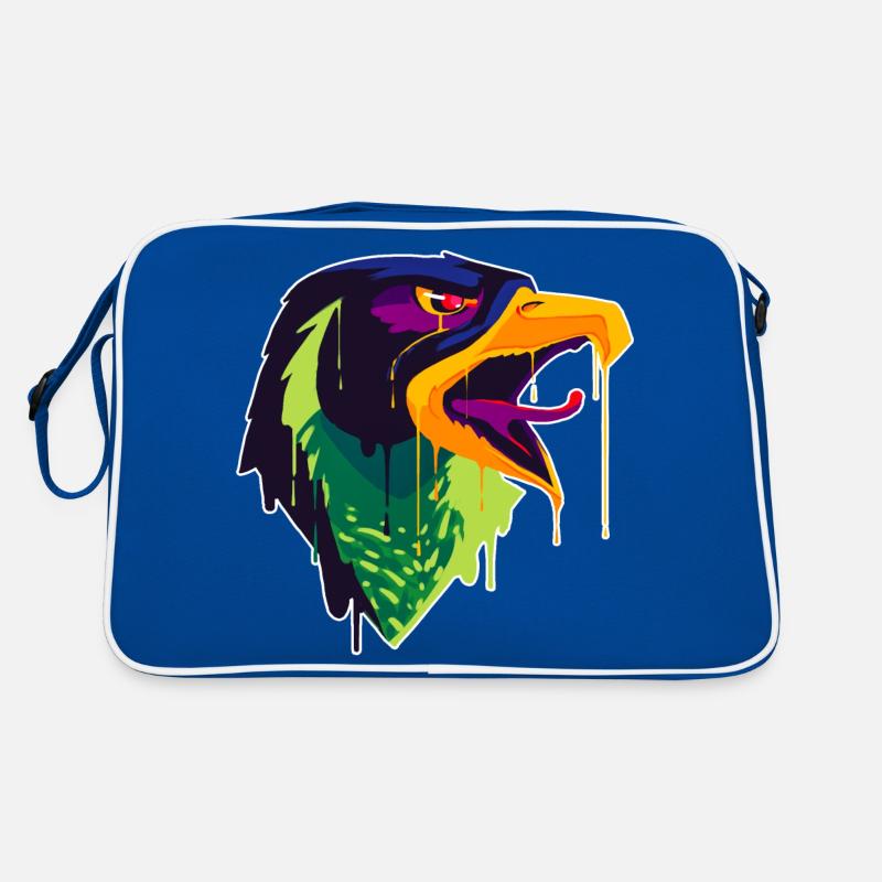 A Beautiful and Fun Griffin Eagle Design Retro Bag