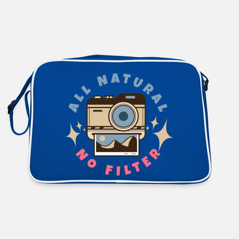 All Natural No Filter Instant Camera Retro Bag