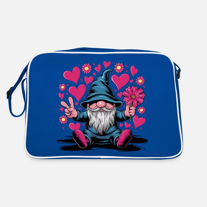 Valentine's Day Gnome Dear Gnome Lovers Retro Bag