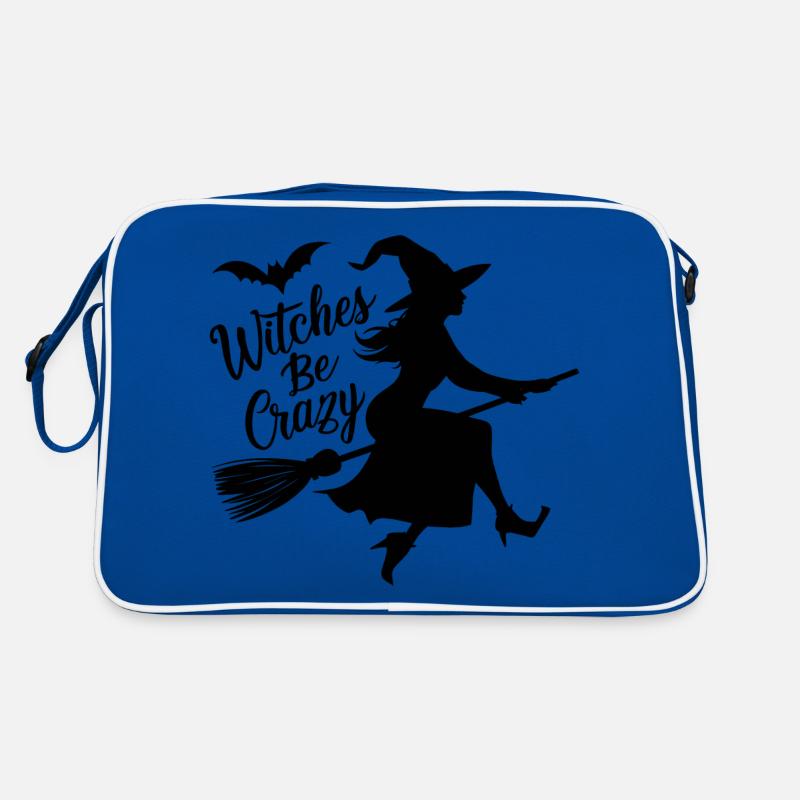 Balai de sorcière d’Halloween Sorcières Be Crazy Sac Retro