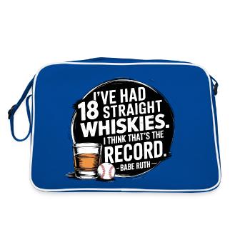 Baseball Babe Ruth Disant Citation Sportive - Sac Retro - bleu/blanc - Dos