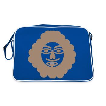 Prince - Sac Retro - bleu/blanc - Dos