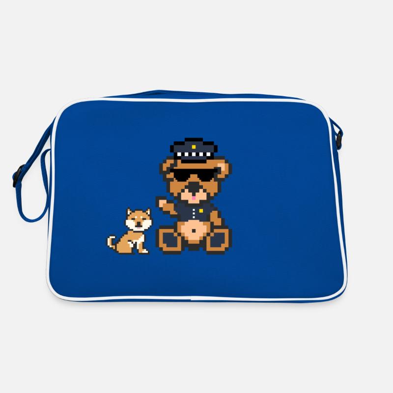 Pixel Bear Font Retro Bag