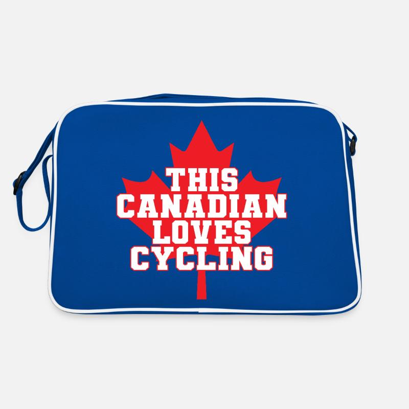 Ce Canadien adore le cyclisme Sac Retro