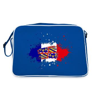 Splash Tricolore Bourgogne - Sac Retro - bleu/blanc - Dos