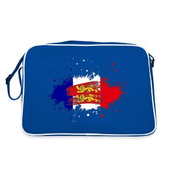 Splash Tricolore Normandy - Retro Bag - blue/white - Back