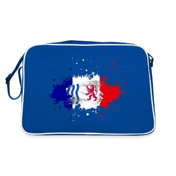 Splash Nouvelle Aquitaine - Sac Retro - bleu/blanc - Dos