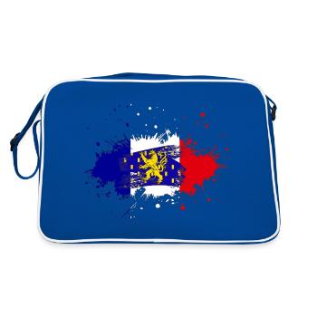 Splash Tricolore Franche Comté - Sac Retro - bleu/blanc - Dos