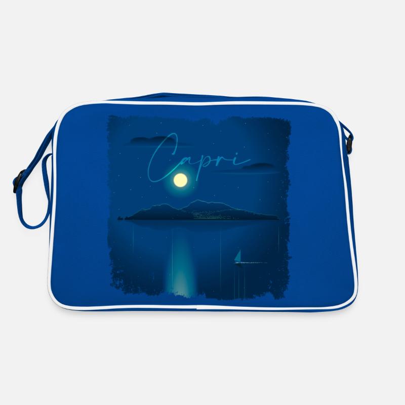 Capri by night Retro Bag