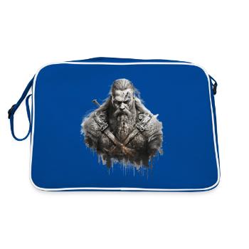 Viking Warrior Viking Age - Sac Retro - bleu/blanc - Dos