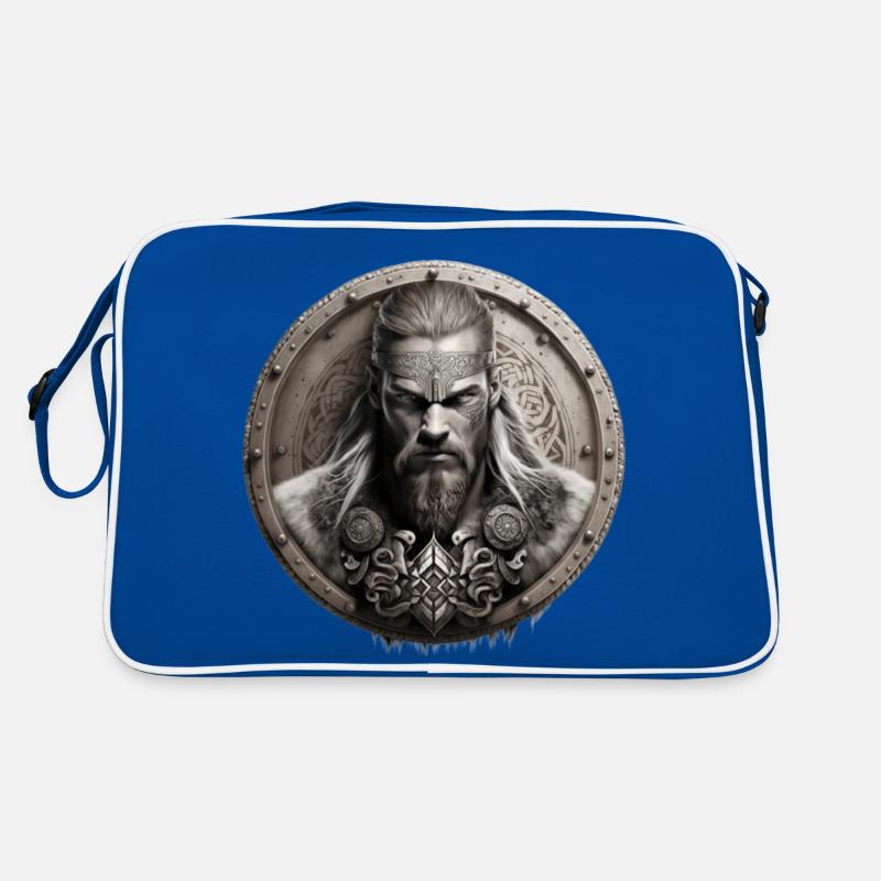 Viking Warrior Shield Wall Retro Bag