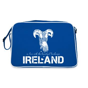 Irlande Irlande - Sac Retro - bleu/blanc - Dos
