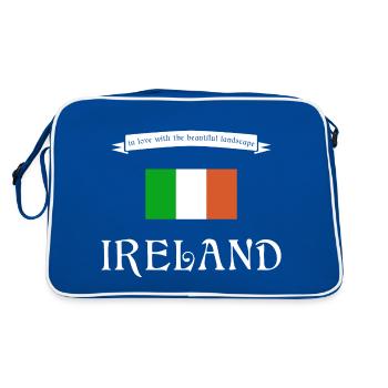 Irlande Irlande - Sac Retro - bleu/blanc - Dos