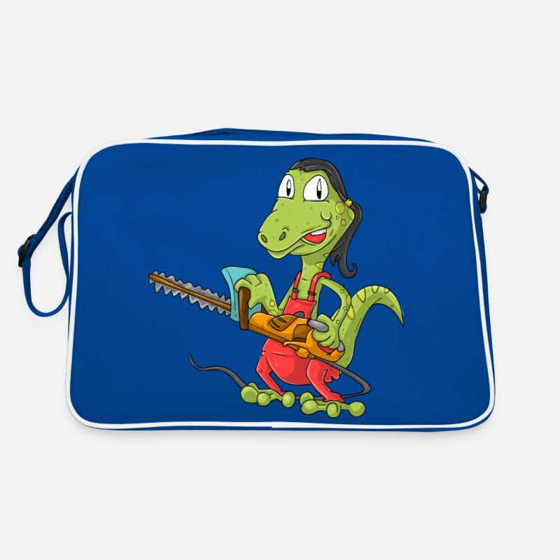 Eidechsen Gärtner Retro Tasche