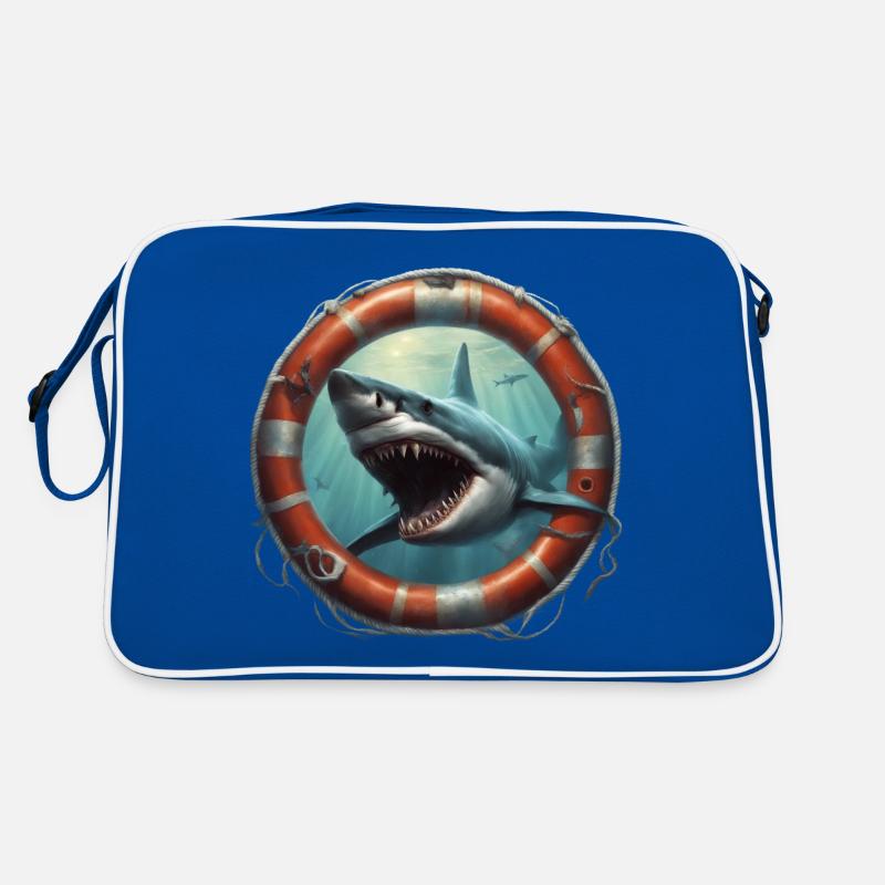 White Shark Retro Tasche