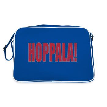 Hoppala - uups! - Sac Retro - bleu/blanc - Dos